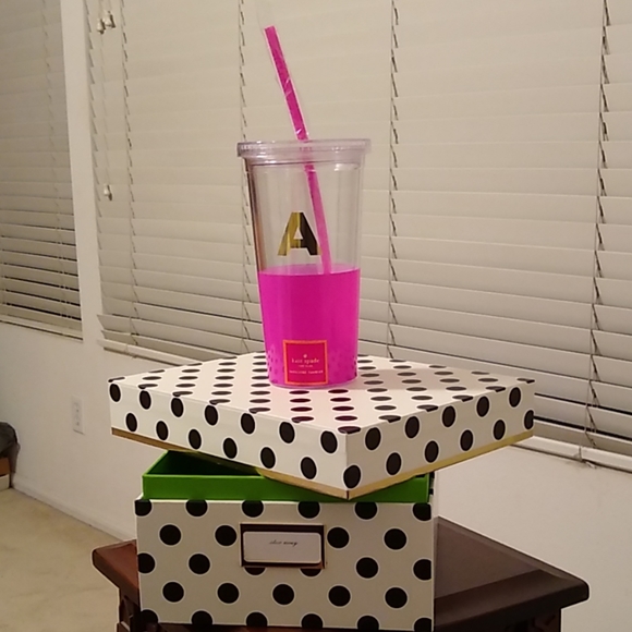 kate spade Accessories - ♠️ "A" Tumbler - Kate Spade